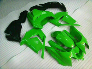 NT Europe Fit for Kawasaki Ninja 2004-2005 ZX10R Green New Injection Fairing  ABS t006