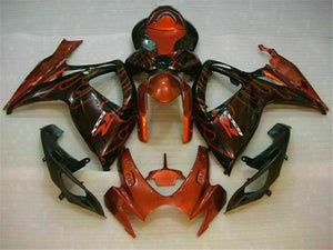 NT Europe Injection Mod Red Fairing Set Fit for Suzuki 2006 2007 GSXR 600 750 r047