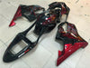 NT Europe Red Flame Injection Tank Cover Fairing Fit for Honda 2001-2003 CBR600 F4I
