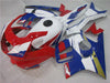 NT Europe White Red Tank Cover Fairing Injection Fit for Honda 1995-96 CBR600F3 u023