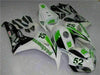 NT Europe Hannespree Injection Green White Plastic Fairing Fit for Honda Fireblade 2006 2007 CBR1000RR CBR 1000 RR u018