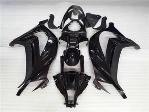 NT Europe Aftermarket Injection ABS Plastic Fairing Fit for Kawasaki ZX10R 2011-2015 Glossy Matte Black N002