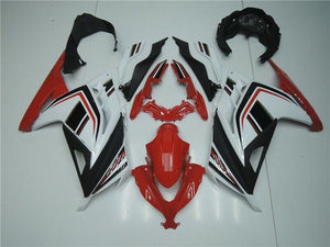 NT Europe Aftermarket Injection ABS Plastic Fairing Fit for Kawasaki EX300 2013-2016 Red White Black N005