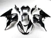 NT Europe Aftermarket Injection ABS Plastic Fairing Fit for Kawasaki ZX6R 636 2013-2016 Glossy Black N001