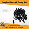 NT Universal Black Fairing Bolt Fit for Kawasaki Ninja ZX6R ZX7R ZX9R ZX12R ZX14