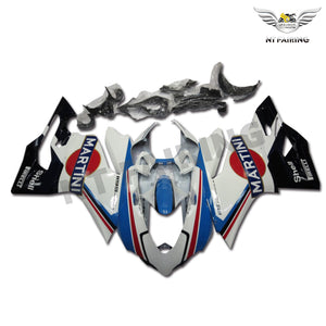 NT Europe ABS Injection Mold White Blue Fairing Fit for Ducati 899/1199 2012-2013 u005