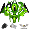NT Europe ABS Plastics green Fairing Fit for Kawasaki 2000-2001 ZX12R u002