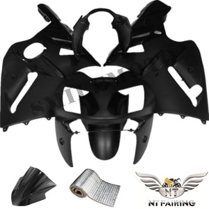 NT Europe ABS Plastics Black Fairing Fit for Kawasaki 2002-2006 ZX12R u002