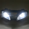 Front Motorcycle Headlight Red Angel Eye Fit Yamaha 2008-2016 YZF R6