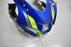 NT Europe Aftermarket Injection ABS Plastic Fairing Fit for Suzuki GSXR 1000 2017-2019 Blue White Green PT03