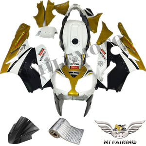 NT Europe ABS Plastics Golden Black Fairing Fit for Kawasaki 2002-2006 ZX12R u006