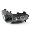 Front Motorcycle Headlight Blue Angel Eye Fit Yamaha 2004-2006 YZF R1