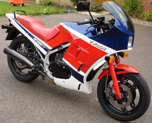 NT Europe ABS Plastics Blue White Fairing Fit for Honda CBR750 1985-1988 u001