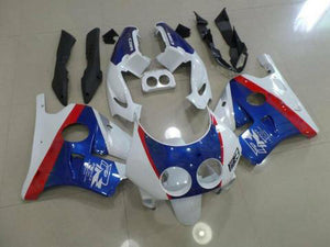 NT Europe ABS Plastics Blue White Fairing Fit for Honda CBR250RR 1990-1994 u007