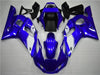 NT Europe Aftermarket Injection ABS Plastic Fairing Fit for Yamaha YZF R6 1998-2002 White Blue