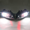 Front Motorcycle Headlight Red Angel Eye Fit Yamaha 2004-2006 YZF R1