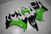 NT Europe Aftermarket Injection ABS Plastic Fairing Fit for Kawasaki ZX10R 2008-2010 Black Green N004