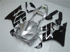 NT Europe Aftermarket Injection ABS Plastic Fairing Fit for Honda CBR600 F4i 2001-2003 Silver Black N052