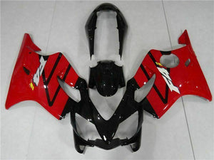 NT Europe Aftermarket Injection ABS Plastic Fairing Fit for Honda CBR600 F4i 2004-2007 Red Black N003