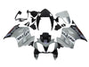 NT Europe ABS Plastics Silver Black Fairing Fit for Honda 1998 1999 2000 2001 VFR800 VFR 800 u001