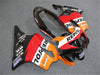 NT Europe Aftermarket Injection ABS Plastic Fairing Fit for Honda CBR600 F4 1999-2000 Orange Red Black N003