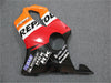 NT Europe Aftermarket Injection ABS Plastic Fairing Fit for Honda CBR600 F4 1999-2000 Orange Red Black N003