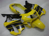 NT Europe Aftermarket Injection ABS Plastic Fairing Fit for Honda CBR600 F4 1999-2000 Yellow Black N017