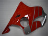 NT Europe Aftermarket Injection ABS Plastic Fairing Fit for Honda CBR600 F4 1999-2000 Silver Red N035