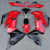 NT Europe ABS Plastics Red Black Fairing Fit for Kawasaki 2009-2011 ER6N u001