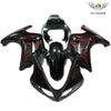 NT Europe Black Red Flame Fairing kit Fit for Suzuki SV650 2003-2008 ABS Plastics