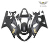 NT Europe Aftermarket Injection ABS Plastic Fairing Fit for Suzuki GSXR 600/750 2001-2003 Matte Black N068