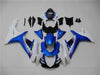 NT Europe Aftermarket Injection ABS Plastic Fairing Fit for Suzuki GSXR 600/750 2011-2016 Blue White N001