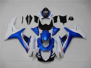 NT Europe Aftermarket Injection ABS Plastic Fairing Fit for Suzuki GSXR 600/750 2011-2016 Blue White N001