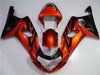 NT Europe Aftermarket Injection ABS Plastic Fairing Fit for Suzuki GSXR 1000 2000-2002 Orange Black N006