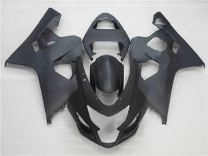 NT Europe Aftermarket Injection ABS Plastic Fairing Fit for Suzuki GSXR 600 750 2004-2005 Matte Black