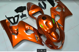 NT Europe Aftermarket Injection ABS Plastic Fairing Fit for Suzuki GSXR 600/750 2004-2005 Orange 003