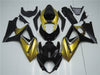 NT Europe Aftermarket Injection ABS Plastic Fairing Fit for Suzuki GSXR 1000 2007-2008 Golden Black N049