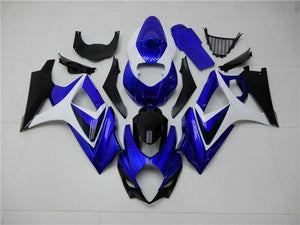 NT Europe Aftermarket Injection ABS Plastic Fairing Fit for Suzuki GSXR 1000 2007-2008 Blue White Black N051