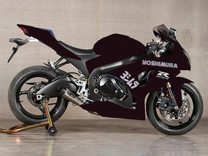 NT Europe Aftermarket Injection ABS Plastic Fairing Fit for Suzuki GSXR 1000 2009-2016 Burgandy Silver N0001