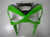 NT Europe Aftermarket Injection ABS Plastic Fairing Fit for Kawasaki ZX6R 636 2003-2004 Black Green N007