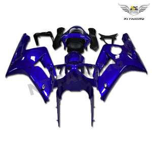 NT Europe Aftermarket Injection ABS Plastic Fairing Fit for Kawasaki ZX6R 636 2003-2004 Blue