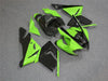 NT Europe Aftermarket Injection ABS Plastic Fairing Fit for Kawasaki ZX10R 2004-2005 Black Green N007