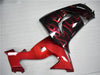 NT Europe Aftermarket Injection ABS Plastic Fairing Fit for Kawasaki ZX10R 2006-2007 Black Red Flame