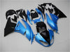 NT Europe Aftermarket Injection ABS Plastic Fairing Fit for Kawasaki ZX6R 636 2009-2012 Blue Black N014