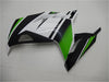 NT Europe Aftermarket Injection ABS Plastic Fairing Fit for Kawasaki EX300 2013-2016 Green White Black N006