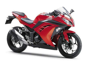 NT Europe Aftermarket Injection ABS Plastic Fairing Fit for Kawasaki EX300 2013-2016 Red Black N011