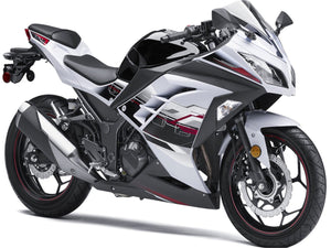 NT Europe Aftermarket Injection ABS Plastic Fairing Fit for Kawasaki EX300 2013-2016 White Black