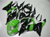 NT Europe Aftermarket Injection ABS Plastic Fairing Fit for Kawasaki ZX6R 636 2013-2016 Green Black N004