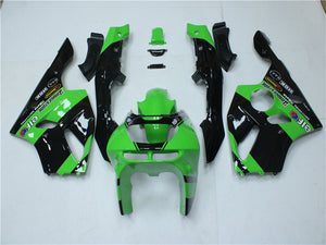 NT Europe ABS Plastics Green Black Fairing Fit for Kawasaki 1994-1997 ZX6R