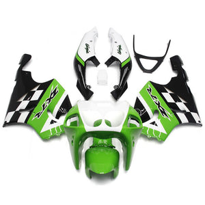 NT Europe ABS Plastics Green Black Fairing Fit for Kawasaki 1996-2003 ZX7R ZX-7R 1997 1998 1999 2000 2001 2002 u003